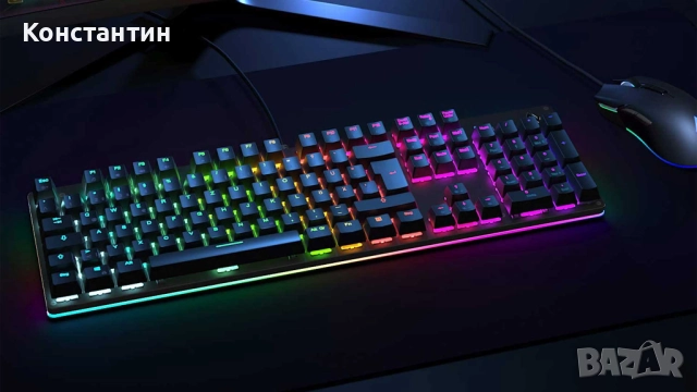  Механична геймърска клавиатура Aukey KM-G12, снимка 6 - Геймърски - 52591849