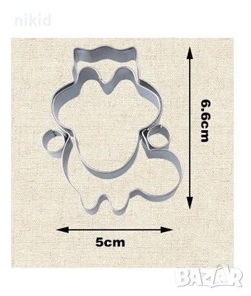 Енот катерица с лице метална форма резец украса торта фондан сладки др., снимка 4 - Форми - 27239713