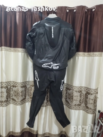 Alpinestars EU56 кожен екип от 2 части, снимка 7 - Спортни дрехи, екипи - 52821183