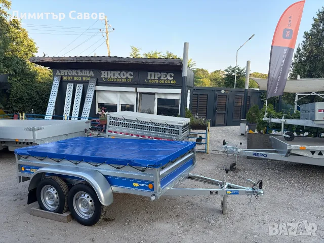 Туристическо ремарке VESTA LIGHT 25DA с плосък брезент