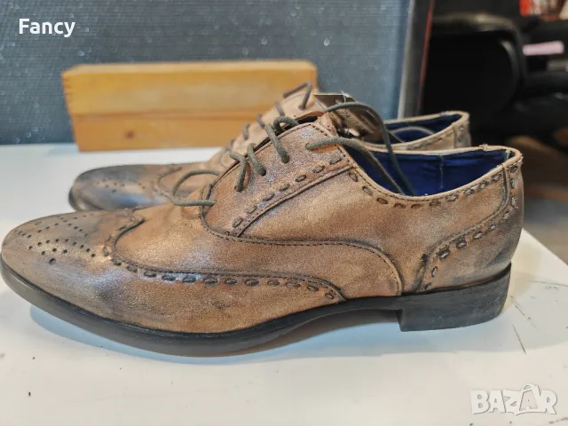 Страхотни обувки Stones exclusive hand made , снимка 6 - Официални обувки - 48118914