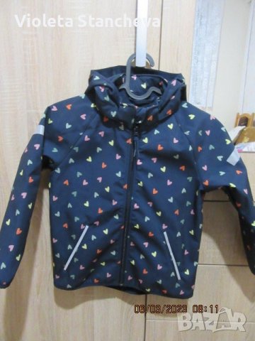 ДЕТСКО ЯКЕ С КАЧУЛКА ЗА МОМИЧЕНЦЕ, снимка 6 - Детски якета и елеци - 39908867