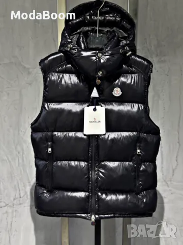 Moncler мъжки черен елек 