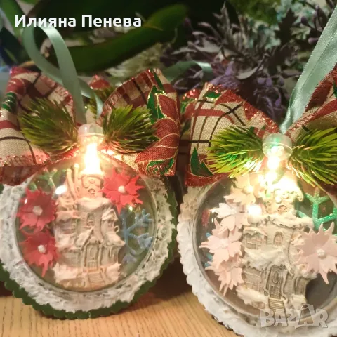 Коледна играчка, снимка 5 - Декорация за дома - 56121814