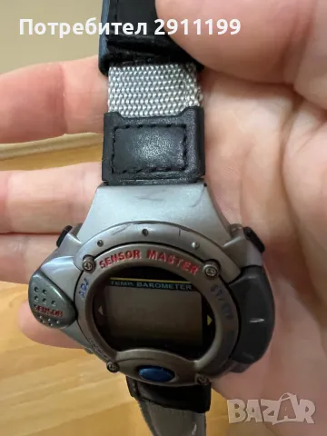 Винтидж спортен часовник Sensor Master, снимка 6 - Мъжки - 49940841