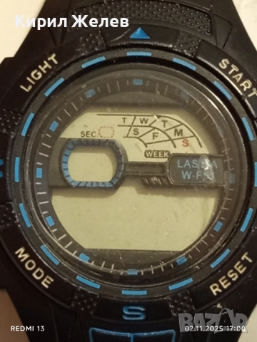 Ретро електронен часовник LASIKA WATER REZIST 30W за КОЛЕКЦИОНЕРИ 27394, снимка 3 - Мъжки - 52265070