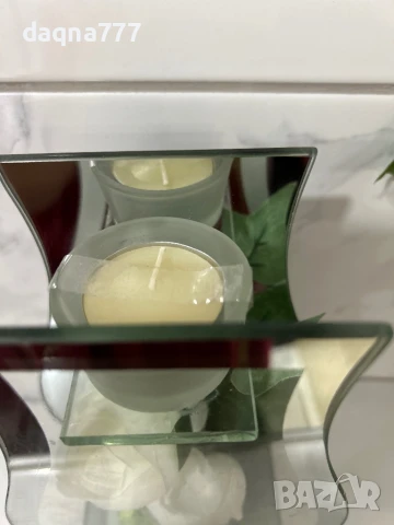 НОВО! Красив подарък: гълъб на мира, цвете, чаена свещ..., снимка 4 - Декорация за дома - 50877171