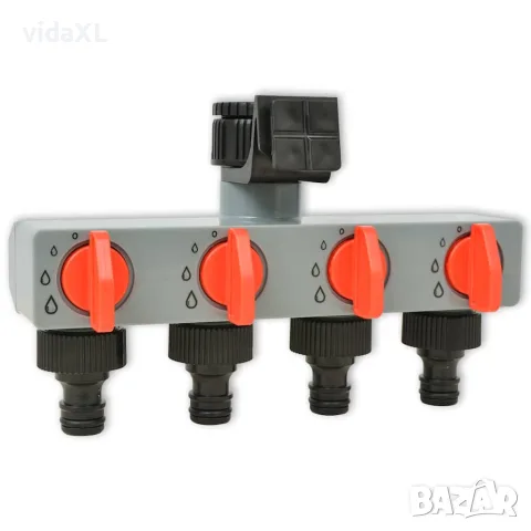 vidaXL Автоматичен напоител с 4 станции 3 V, снимка 4 - Напояване - 56147524