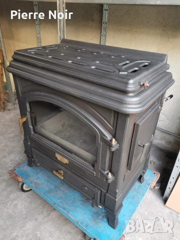 Чугунена печка / камина 16кW , снимка 5 - Камини - 52629297