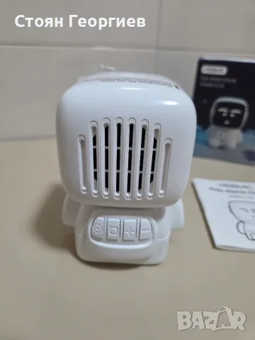 Цифров детски будилник във формата на астронавт (модел C16 от марката YissVIC Kids Alarm Clock), , снимка 2 - Будилници и настолни часовници - 55805994