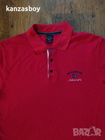 PAUL & SHARK - страхотна мъжка тениска 2ХЛ, снимка 2 - Тениски - 44718316