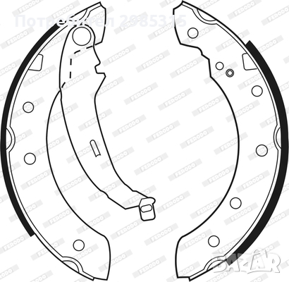 спирачна челюст за  PEUGEOT 206, снимка 5 - Части - 36213724