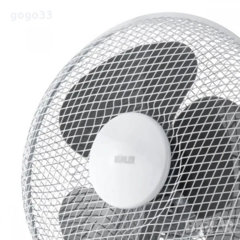 Вентилатор Muhler FM-9/12/16, настолен, снимка 3 - Вентилатори - 50560982