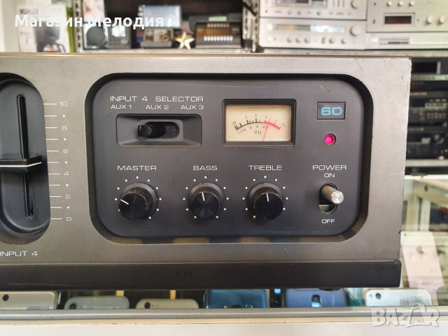 Усилвател за обществено ползване PA Amplifier TA-406 В отлично техническо състояние, много добър вън, снимка 4 - Ресийвъри, усилватели, смесителни пултове - 36229094