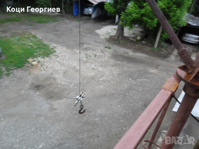 подемник телфер със стойка, снимка 6 - Подемници - 50479873