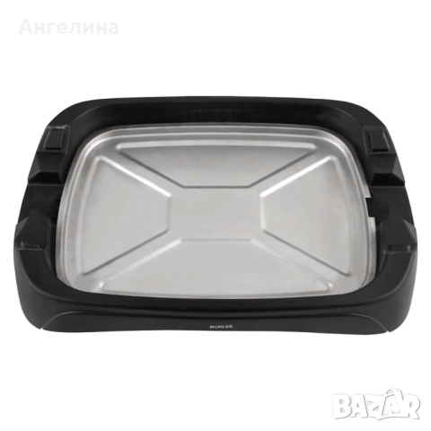 Скара електрическа с капак MUHLER MG-4030M, снимка 3 - Скари - 52927281