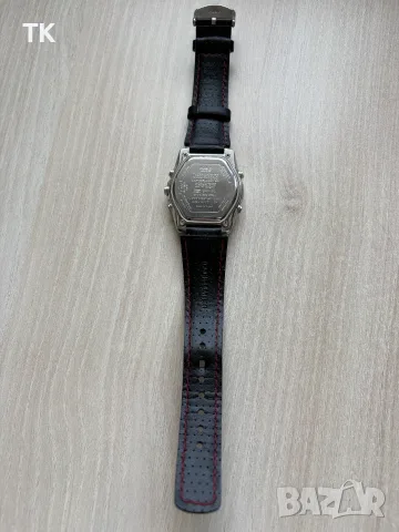Продавам мъжки часовник Casio (4334) EFA-120 кожена каишка, с нови батерии!, снимка 4 - Мъжки - 55862494