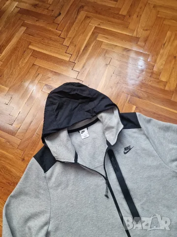 Страхотно мъжко спортно горнище яке NIKE TECH FLEECE размер 2ХL , снимка 9 - Спортни дрехи, екипи - 55982182