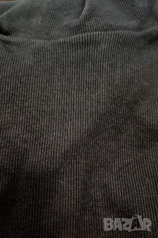 Черна вталена поло рокля с гол гръб марка Dursi - L/XL, снимка 4 - Рокли - 42191207