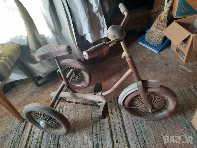 ретро винтидж детско колело, снимка 2 - Антикварни и старинни предмети - 44412780