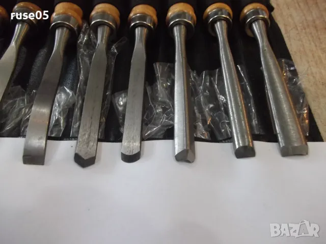 Комплект "TROY" от 12 бр. дърворезбарски длета нов, снимка 9 - Други инструменти - 49455153
