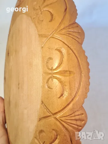 немско дървено плато фруктиера дърворезба  21/4, снимка 5 - Декорация за дома - 49175345