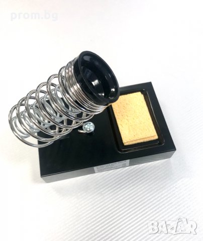 Стойка за запояване с почистваща гъба (54x34mm). Внос от Германия., снимка 5 - Поялници и запояване - 34727468