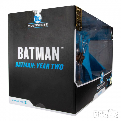 DC MULTIVERSE ACTION ФИГУРА БАТМАН ВТОРА ГОДИНА (ЗЛАТЕН ЕТИКЕТ) 18 СМ, снимка 8 - Колекции - 36343248