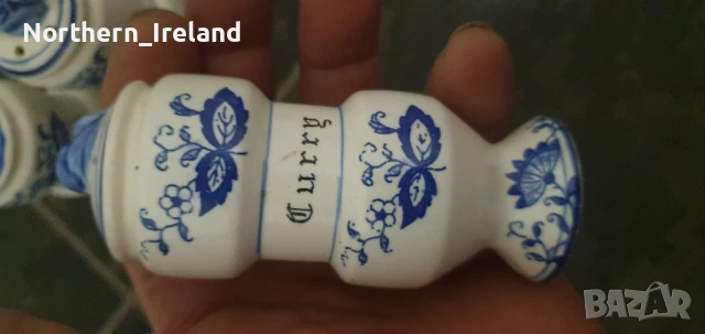 порцеланови солници, буркани син лук, снимка 8 - Антикварни и старинни предмети - 51053611