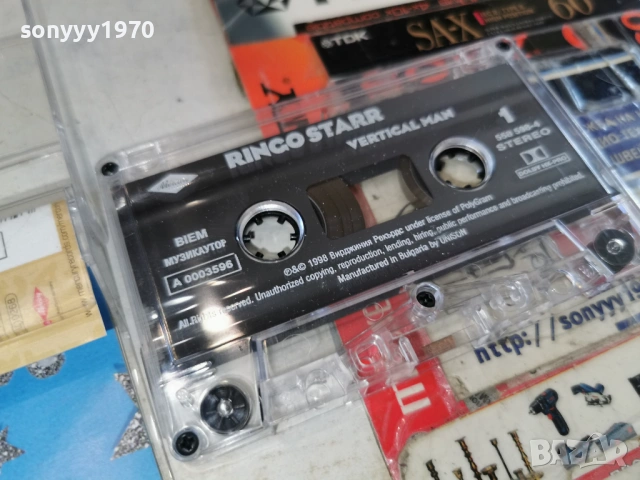 RINGO STARR-ORIGINAL TAPE 0403261615H1E5R, снимка 9 - Аудио касети - 53709143