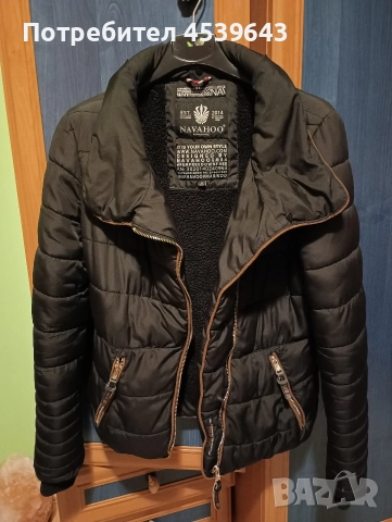 Зимно дамско яке с топла вата размер S, снимка 7 - Якета - 52859351