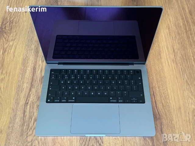 14' Apple MacBook Pro 2021 M1 MAX Space Grey 32GB RAM/1TB SSD/Бат 100 цик., снимка 4 - Лаптопи за работа - 53427569