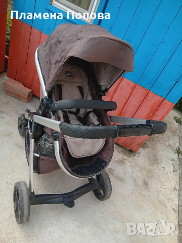 Бебешка количка Chicco 3в1, снимка 7 - Детски колички - 44583802