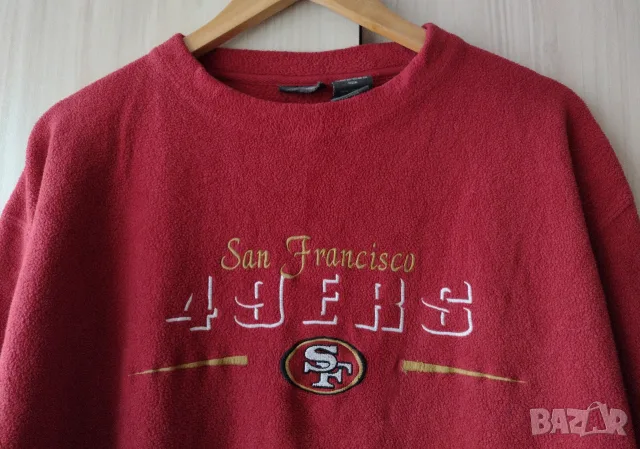 NFL San Francisco 49ers - мъжка блуза, полар