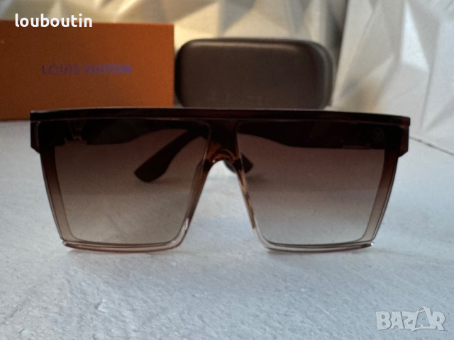 Louis Vuitton мъжки слънчеви очила маска, снимка 2 - Слънчеви и диоптрични очила - 44827429