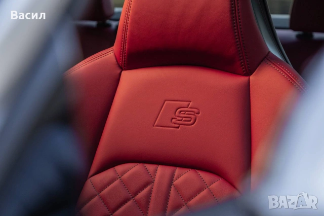 Audi A4 A5 s4 b9.5 Ауди С4 б9.5 2024 Седалки салон интериор S5 Червен, снимка 3 - Части - 53327792