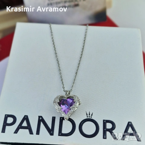 Колие “Amethyst Heart Angel”