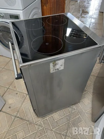Иноксова свободно стояща печка с индукционни котлони Сименс Siemens с 2 години гаранция! , снимка 10 - Печки, фурни - 56230003