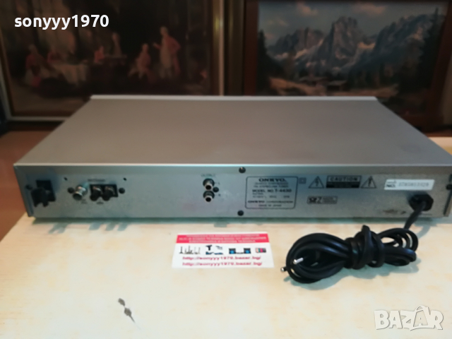 ONKYO T-4430 MADE IN JAPAN 2903221103, снимка 10 - Ресийвъри, усилватели, смесителни пултове - 36266627