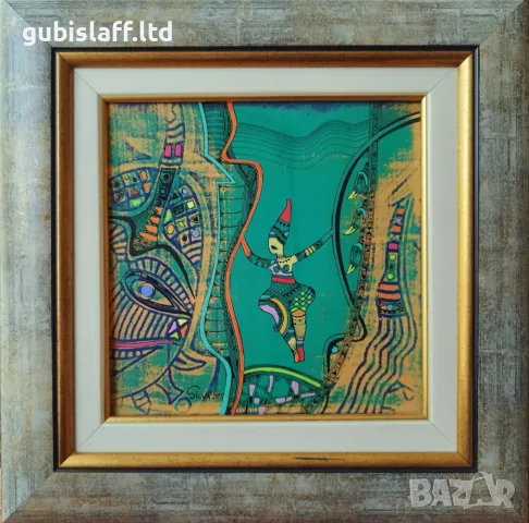 Картина, без заглавие, худ. Силва Бъчварова, 2015 г.