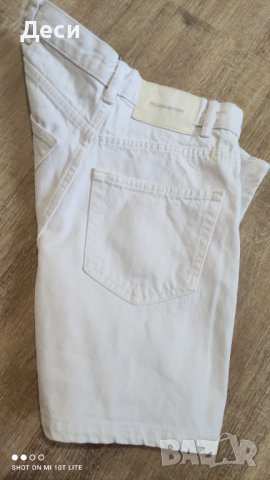 Pull&Bear дънкови панталонки с висока талия , снимка 6 - Къси панталони и бермуди - 41349367