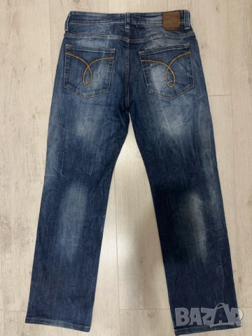 Calvin Klein Jeans мъжки дънки Regular Straight W30/L34, снимка 2 - Дънки - 55874312