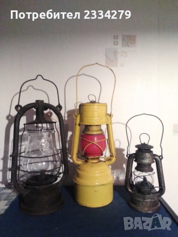 Стари немски фенери, газени лампи от 30-40години, снимка 2 - Антикварни и старинни предмети - 42056423
