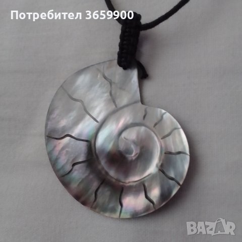 Дамско колие от седеф,мида, снимка 2 - Други - 41876974