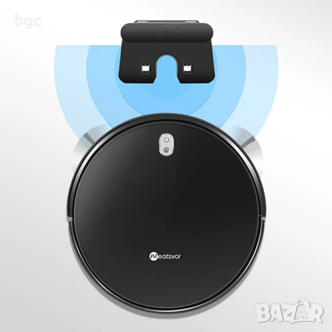 Робот прахосмукачка Neatsvor X520, 6000Pa, 5200mAh, 75 мм височина, моп, до 250m2, черен, снимка 7 - Прахосмукачки - 50470851