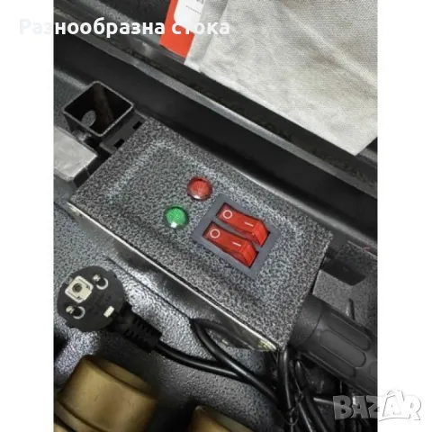 Лепачка в метален куфар 2500W, снимка 3 - Други инструменти - 48445827