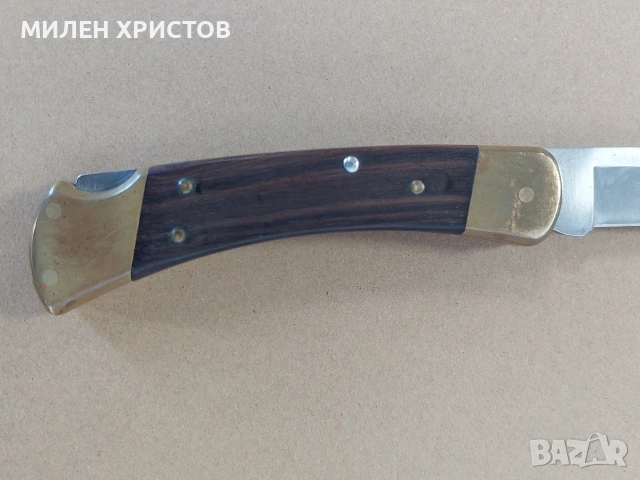 BUCK 110+ Made in USA 100% Оригинал, снимка 6 - Ножове - 53825609