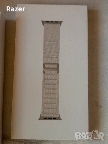 Apple Watch Ultra Starlight Alpine Loop, снимка 2 - Смарт часовници - 52942143