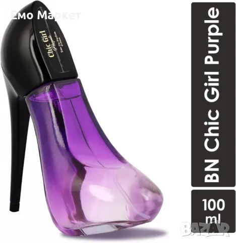 Дамски парфюм Chic Girl Purple BN Parfums, 100мл, снимка 5 - Дамски парфюми - 49867327