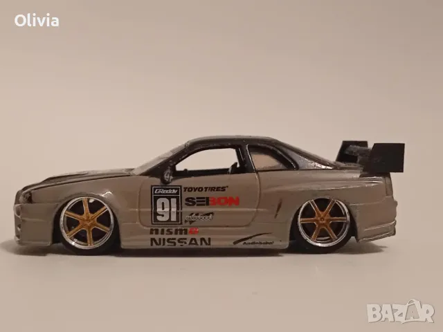 JDM ZX 300 Nissan Skyline GTR R34 R33 R32, Silvia, Mitsubishi Eclipsе Lexus, 1:64, снимка 12 - Колекции - 49304071